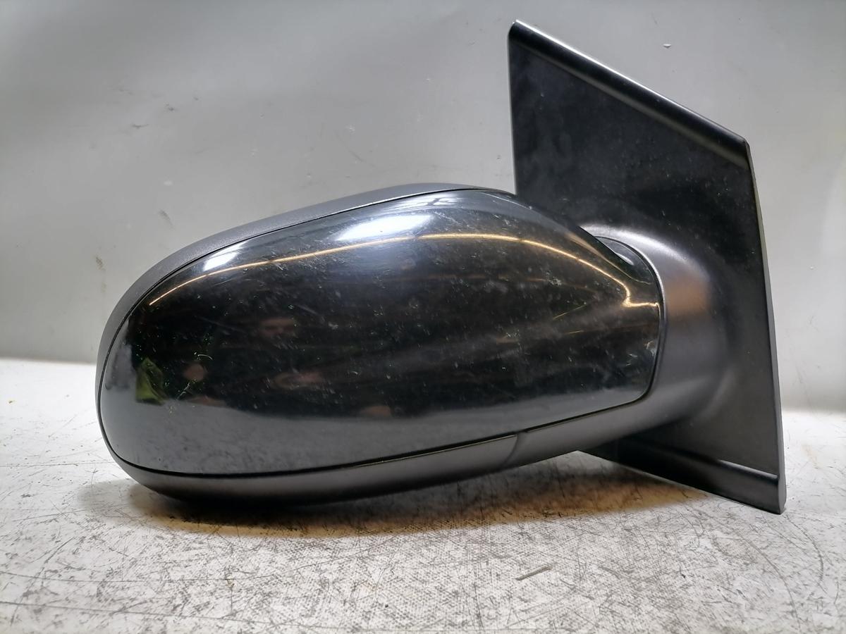 VW Fox 5Z original Au&szlig;enspiegel rechts L041 Brillantschwarz Bj.2007